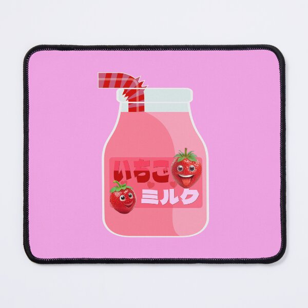 Item preview, Japanese Strawberry Milk Lovers Kawaii Cute Strawberries designed and sold by Maljonic.