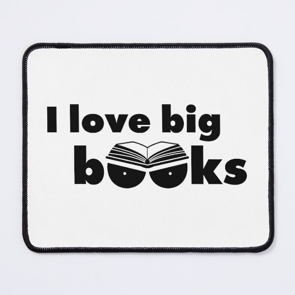 Item preview, I Love Big Books designed and sold by ZePunchlineShop.