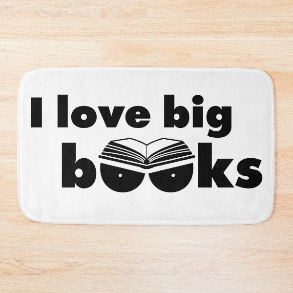 Item preview, I Love Big Books designed and sold by ZePunchlineShop.