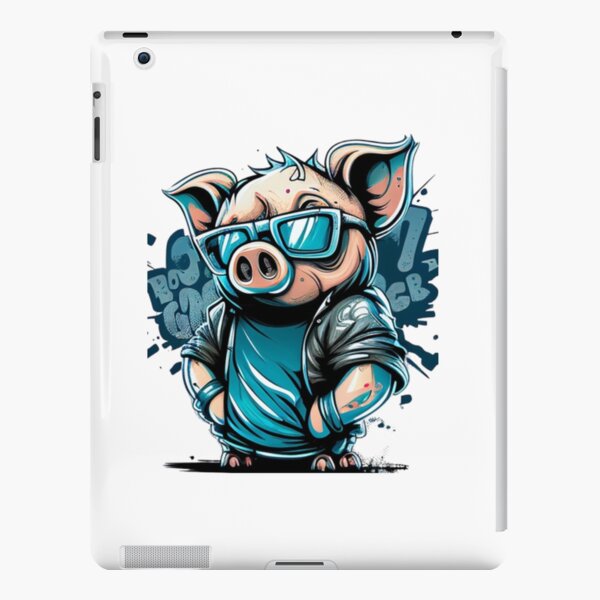 Piggy Roblox with Mantra: Eat, Sleep, Roblox, Repeat iPad Case