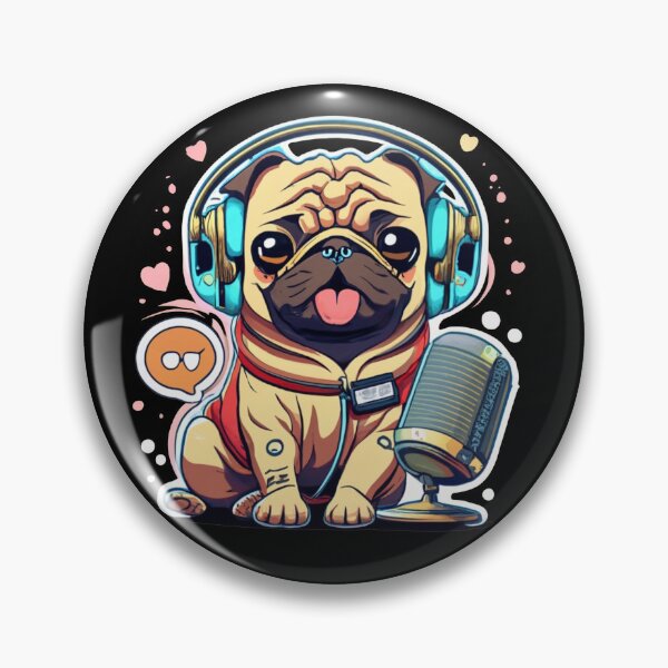 Item preview, Dog podcast designed and sold by TrendyPalette.