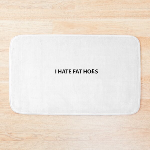 Item preview, I HATE FAT HO£S t-shirt designed and sold by bigronnyw.