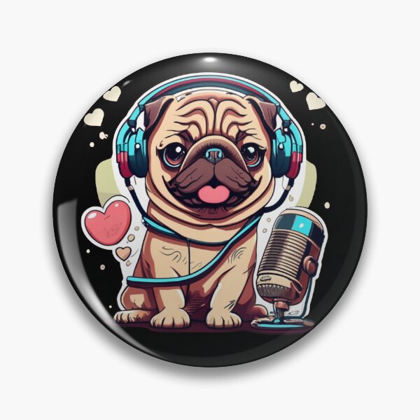 Item preview, Dog podcast designed and sold by TrendyPalette.