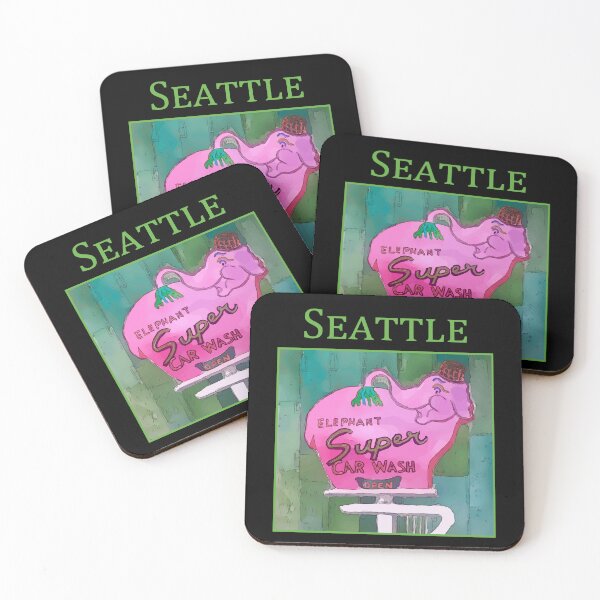 Item preview, Pink Elephant Neon Sign in Seattle - Welshdesigns designed and sold by welshdesigns.