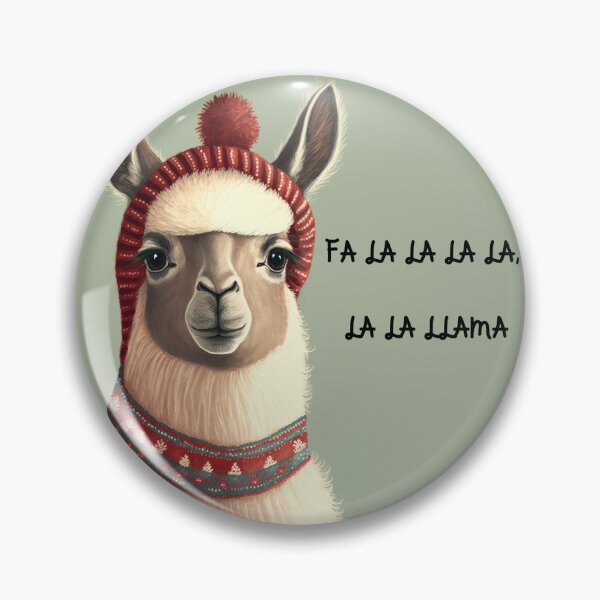 Item preview, Christmas Fa La Llama designed and sold by newbear-design.