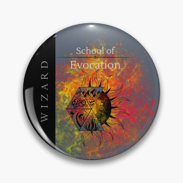 Item preview, School of Evocation designed and sold by Marissa Brown.