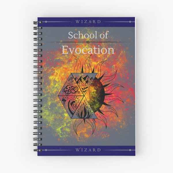 Item preview, School of Evocation designed and sold by Marissa Brown.