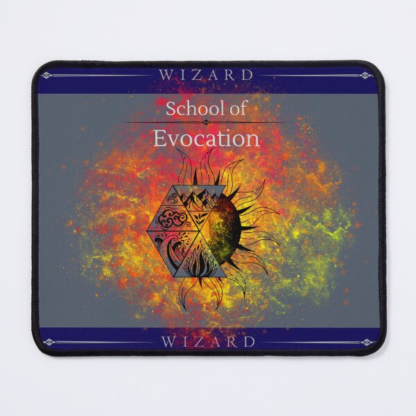 Item preview, School of Evocation designed and sold by Marissa Brown.