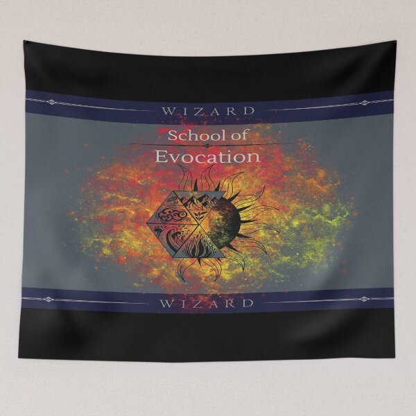 Item preview, School of Evocation designed and sold by Marissa Brown.