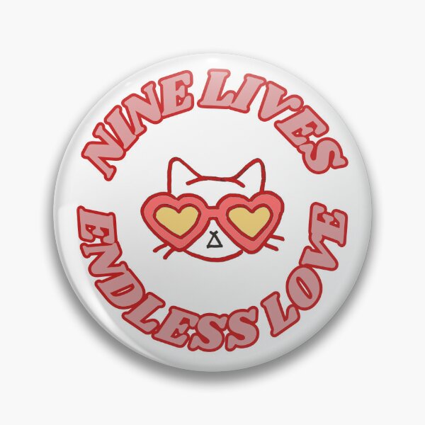 Item preview, Nine lives, endless love cat lovers designed and sold by KrystaTShirts.