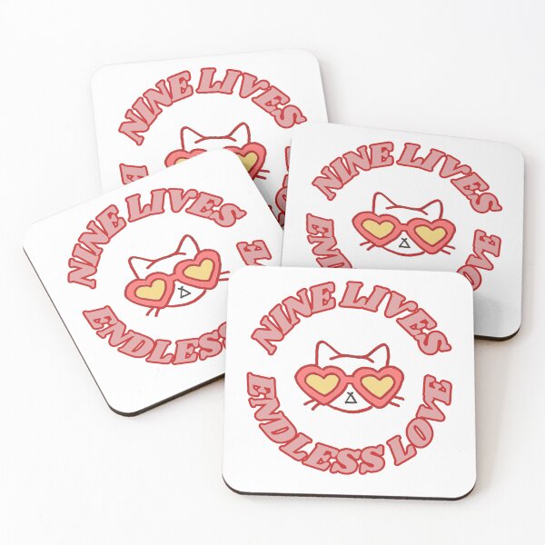 Item preview, Nine lives, endless love cat lovers designed and sold by KrystaTShirts.