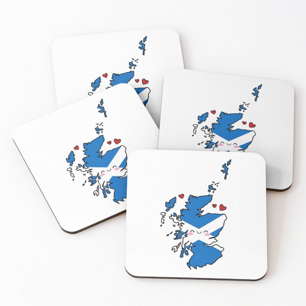 Item preview, Scotland Flag Map Smile with Love designed and sold by pixelsparkzone.
