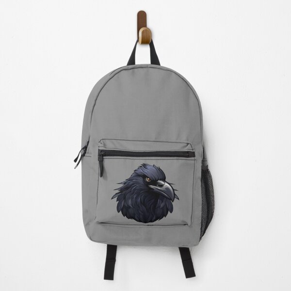Item preview, Artistic Style Cartoon Raven Painting Drawing Sticker, Wall arts, Art Prints and More designed and sold by Kevin Lou.