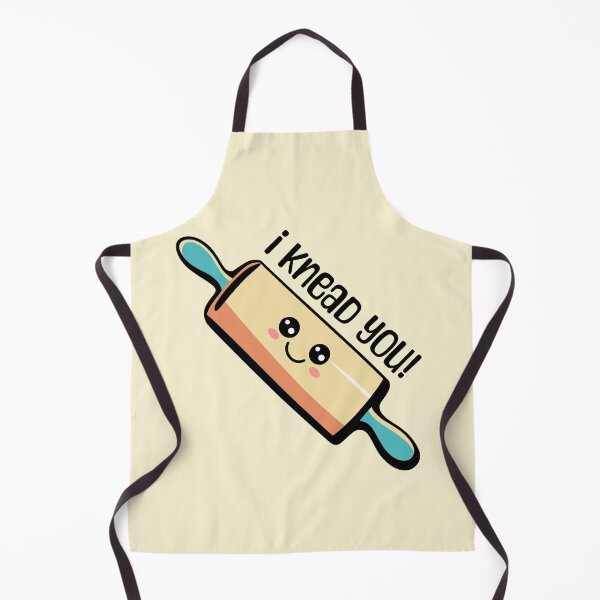 Item preview, I Knead You! Cute Rolling Pin Cartoon designed and sold by PMCreative.