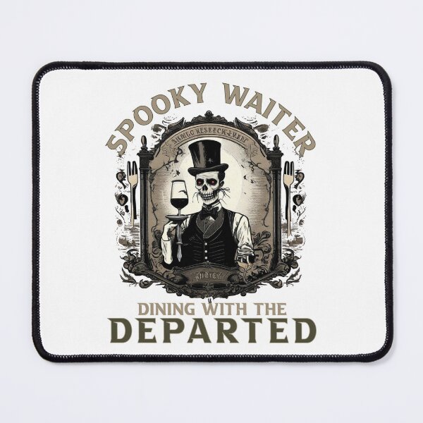 Item preview, Spooky Waiter Dining With The Departed Halloween Scary  designed and sold by al21ex.