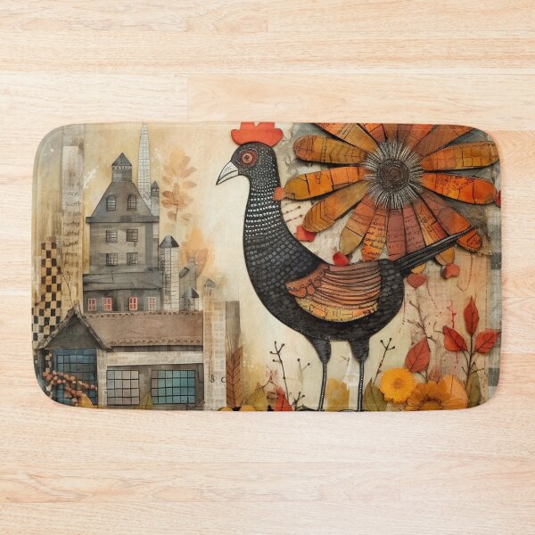 Item preview, Rustic Fall Chicken designed and sold by tomorrowsart.