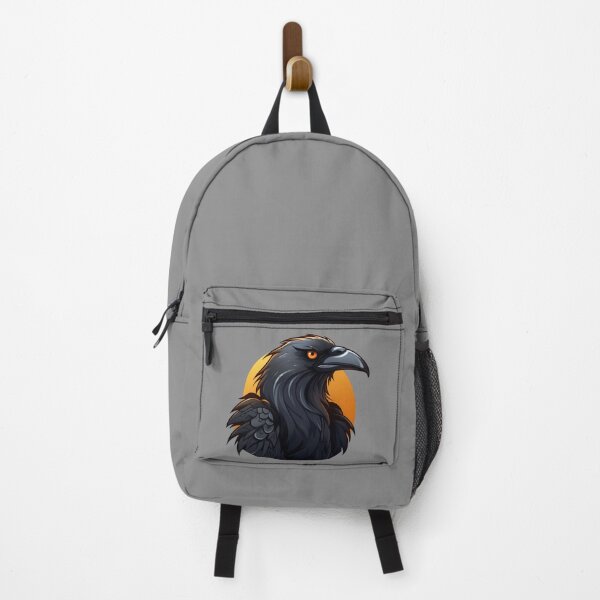 Item preview, Artistic Style Cartoon Raven Painting Drawing Sticker, Wall arts, Art Prints and More designed and sold by Kevin Lou.