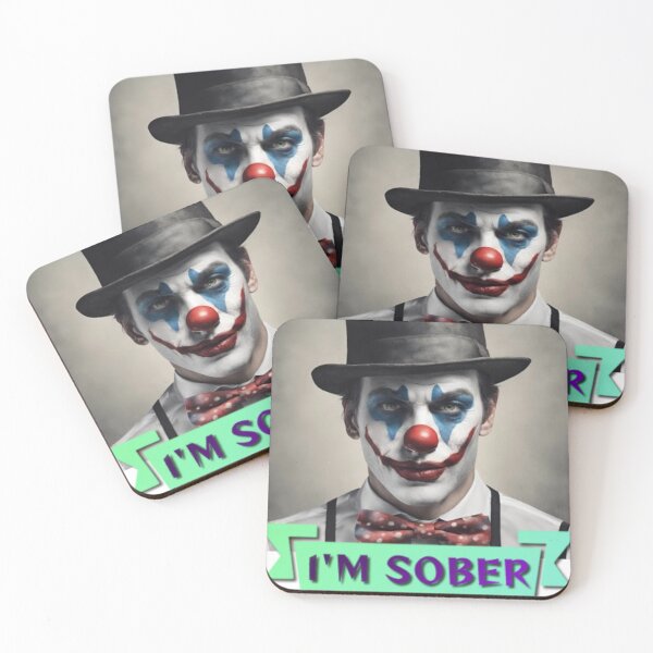 Item preview, Clown - I'm Sober 2 designed and sold by DonAscaneo.