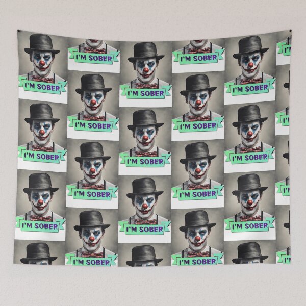 Item preview, Clown - I'm Sober 2 designed and sold by DonAscaneo.