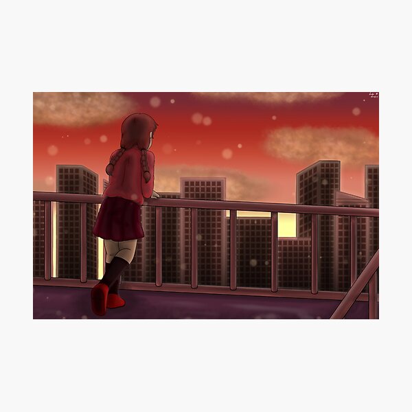 Item preview, Sunrise at the Balcony designed and sold by ArtByCarlyH.