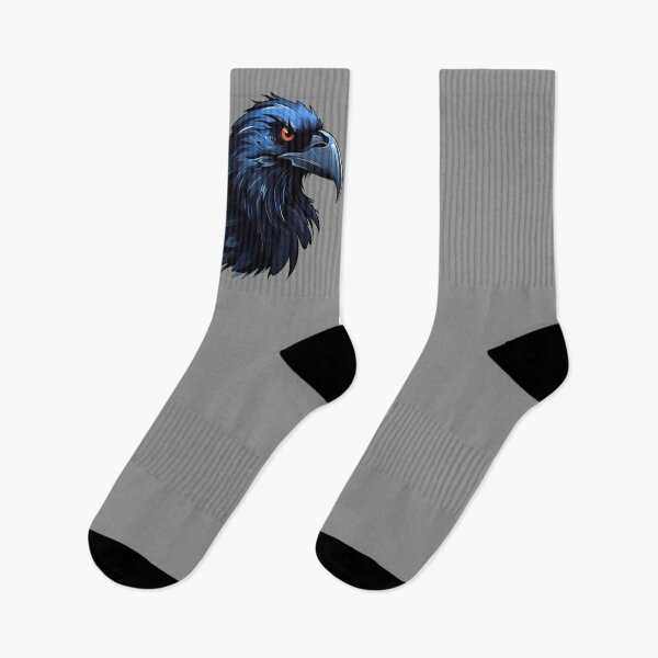 Item preview, Artistic Style Cartoon Raven Painting Drawing Sticker, Wall arts, Art Prints and More designed and sold by Kevin Lou.