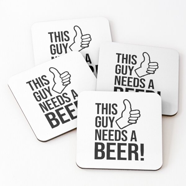 Item preview, This guy needs a beer! designed and sold by mbradley517.