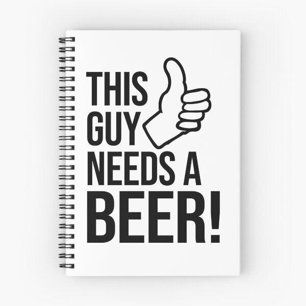 Item preview, This guy needs a beer! designed and sold by mbradley517.