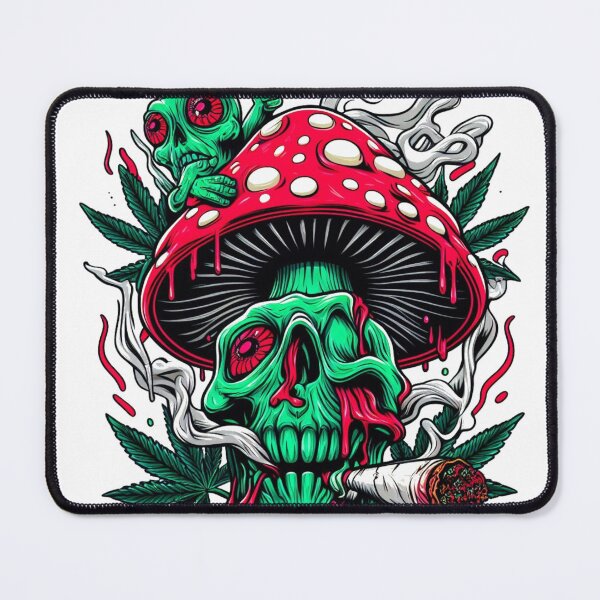 Item preview, Alien Mushroom Skull designed and sold by obviouslogic.