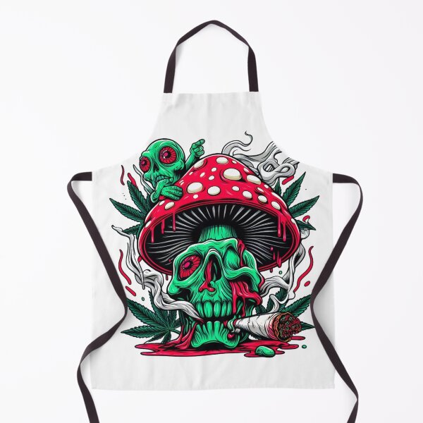 Item preview, Alien Mushroom Skull designed and sold by obviouslogic.