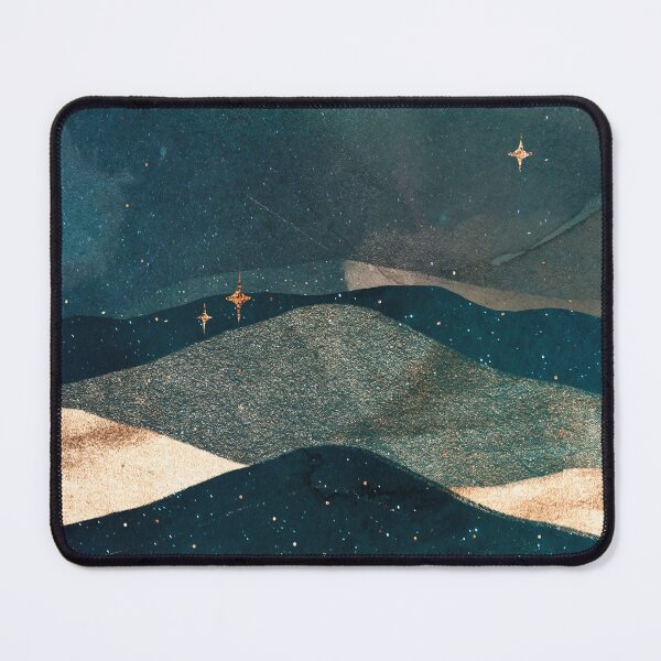 Item preview, Abstract starry moon night designed and sold by ArtStyleAlice.