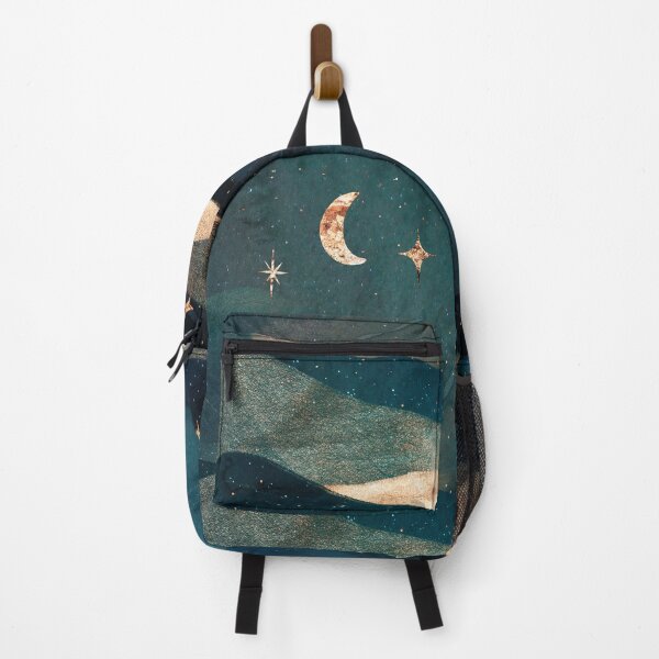Item preview, Abstract starry moon night designed and sold by ArtStyleAlice.