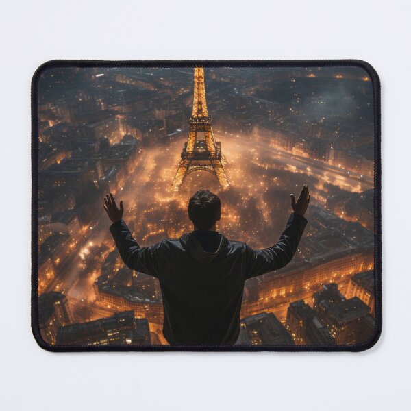 Item preview, Nighttime Silhouette Celebrating with Raised Hands in the Sky designed and sold by Domitian Tincaba.