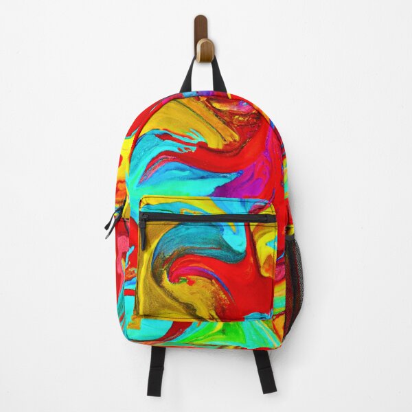Item preview, Colorful Vivid Abstract Pattern designed and sold by Health And Fitness Posts e-Store.