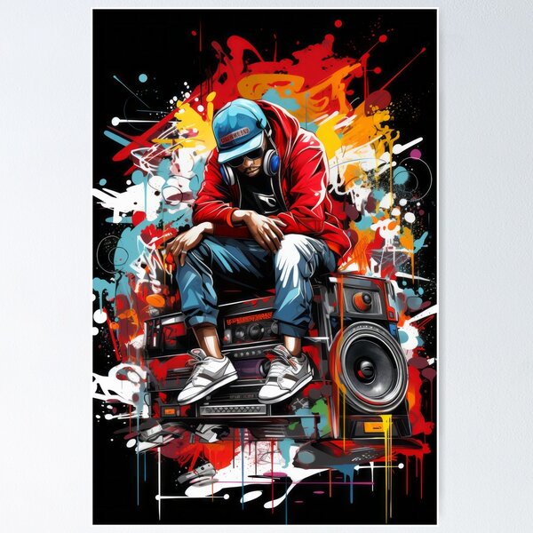 Dope Art, Premium Art Prints, Hip-hop Art, Hip-Hop T-Shirts