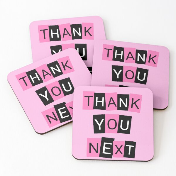 Item preview, Thank You Next pink and black aesthetic  designed and sold by rovan-hamdy.