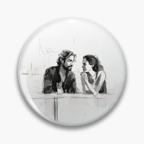 Item preview, couple in a bar designed and sold by Etitude.