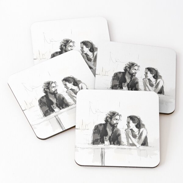 Item preview, couple in a bar designed and sold by Etitude.