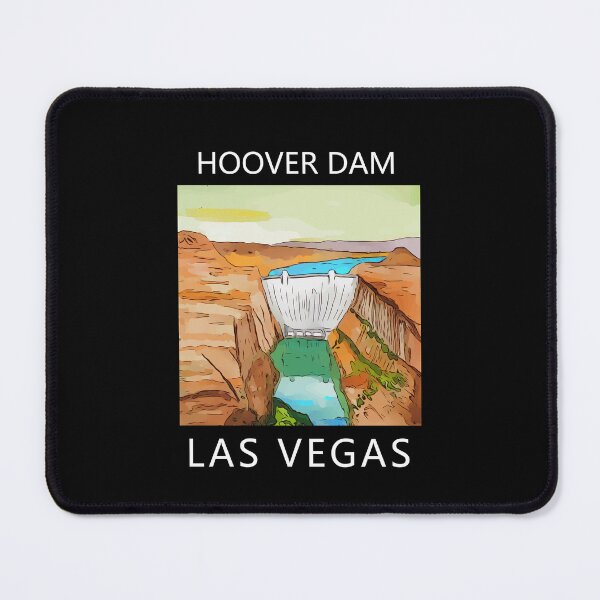 Item preview, Hoover Dam on the Colorado River, on the Nevada-Arizona border. This dam creates Lake Mead. - WelshDesigns designed and sold by welshdesigns.