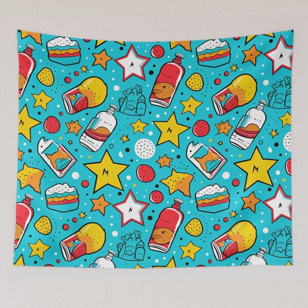 Item preview, pop art seamless designed and sold by Ttthunder123.