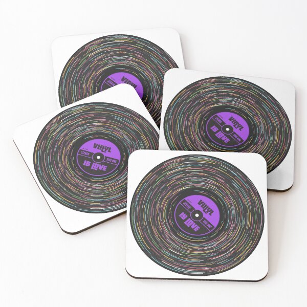 Item preview, Rainbow Vinyl Love (purple) designed and sold by animinimal.