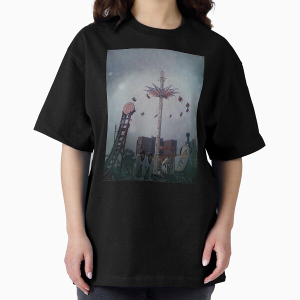 Top of the World - Coney Island Brooklyn Art Photo - Brooklyn Lover Gift Oversized T-Shirt
