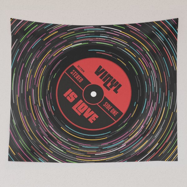 Item preview, Rainbow Vinyl Love (Red) designed and sold by animinimal.
