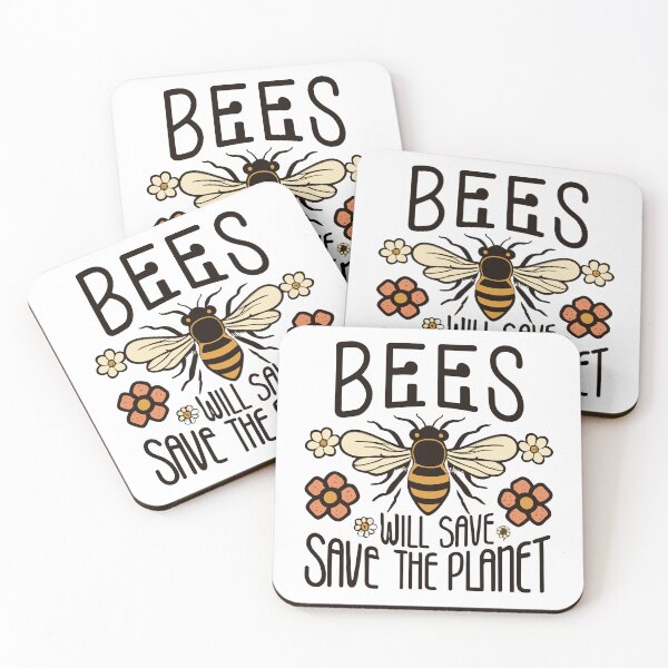 Item preview, Bees will save the planet simpel design designed and sold by Leivenaar.