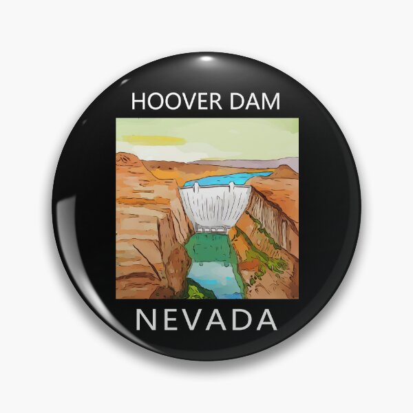 Item preview, Hoover Dam on the Colorado River, on the Nevada-Arizona border. This dam creates Lake Mead. - WelshDesigns designed and sold by welshdesigns.