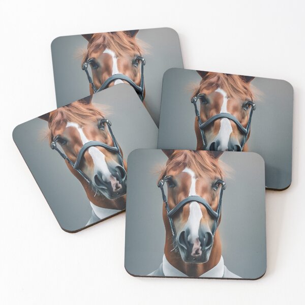 Item preview, horse posing in suit portrait designed and sold by RB Graphics.
