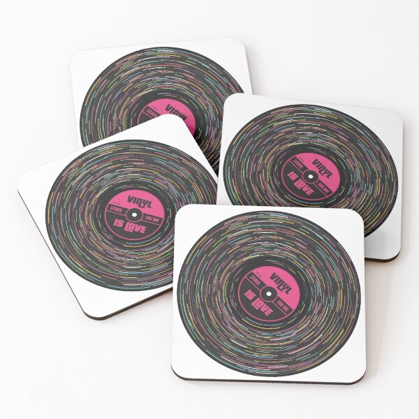Item preview, Rainbow Vinyl Love (pink) designed and sold by animinimal.
