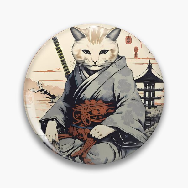 Item preview, Ninja Cat Warrior designed and sold by laika-et-al.