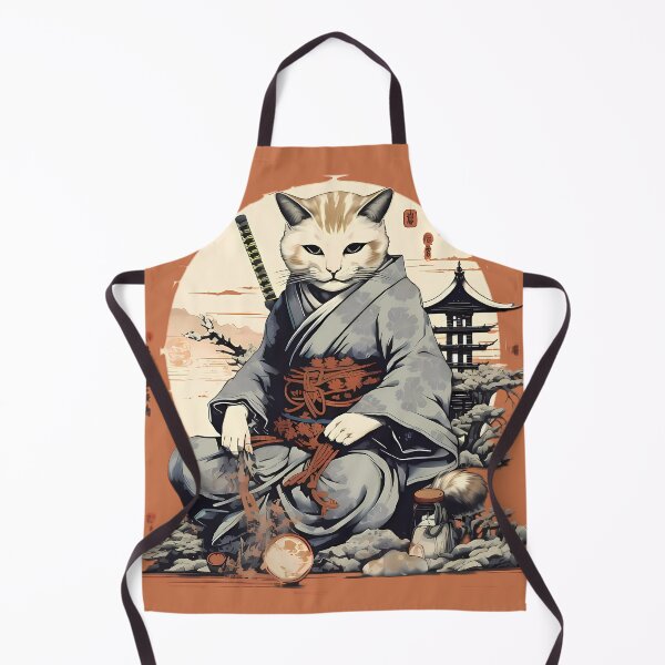 Item preview, Ninja Cat Warrior designed and sold by laika-et-al.