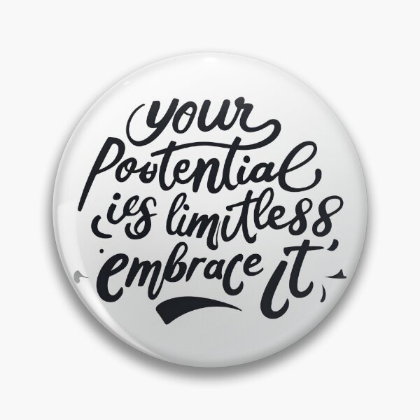 Item preview, Limitless Potential: Typography Embracing Boundless Growth designed and sold by TYPOGraphy-101.