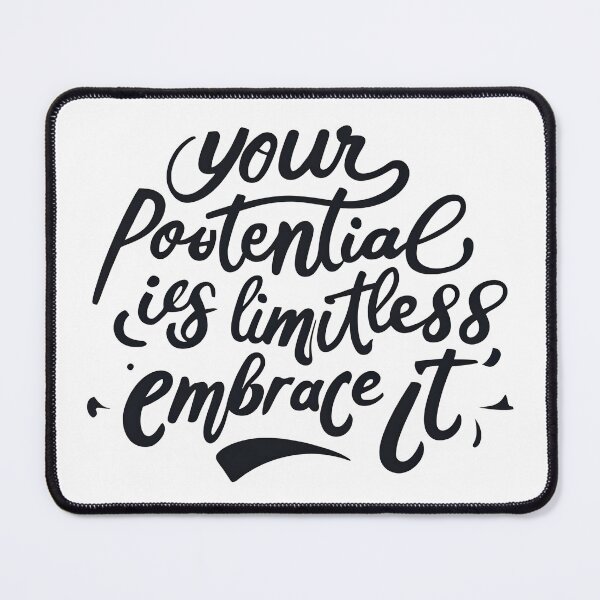 Item preview, Limitless Potential: Typography Embracing Boundless Growth designed and sold by TYPOGraphy-101.